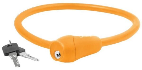 Orange M-Wave cykellås 600x12 mm