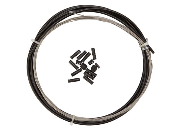 Pathtaker - Gearkabel - 4 mm - 1700mm/2100mm - Sort - Sæt til for- og bag