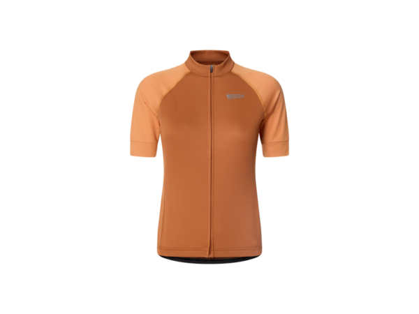 Pathtaker cykeltrøje korte ærmer mocha/lys mocha dame