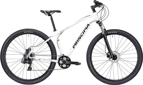 Principia MTB A2.7 27,5" Tourney 3x7sp Susp. 2026 - Hvid m. Sort