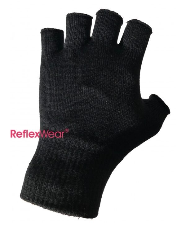ReflexWear fingerløse Celliant handsker sort unisex