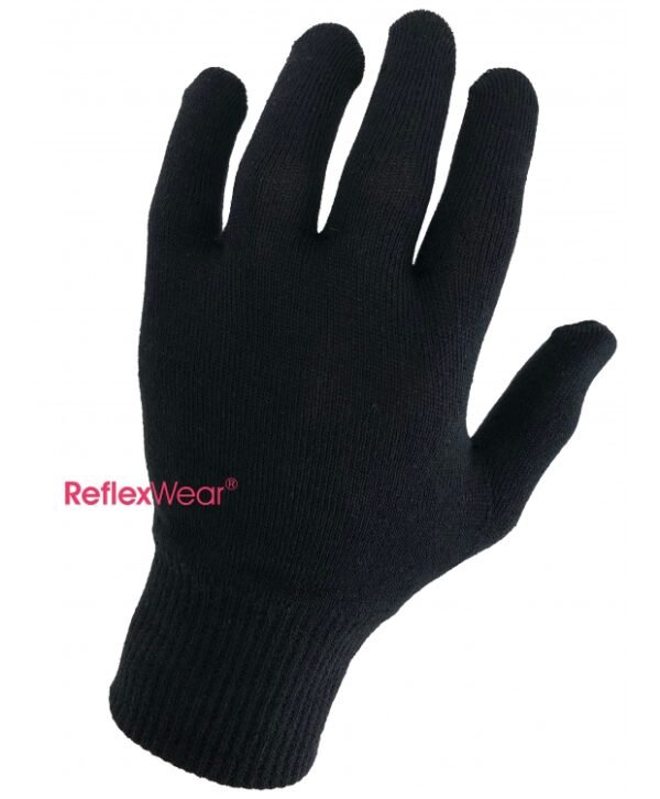 ReflexWear tynde Celliant handsker sort unisex
