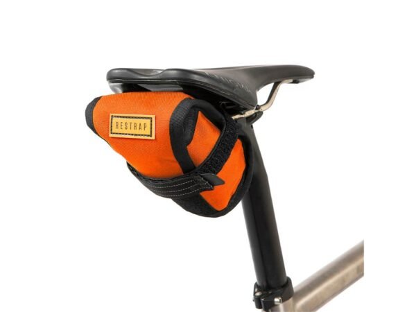 Restrap Sadeltaske, 0,6 Liter, Orange