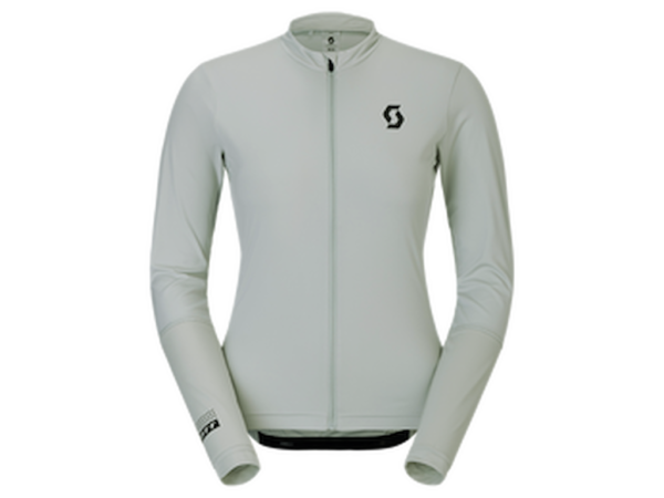 SCOTT Endurance - Cykeltrøje - Lange ærmer - Dame - Grå/Gul - Str. L