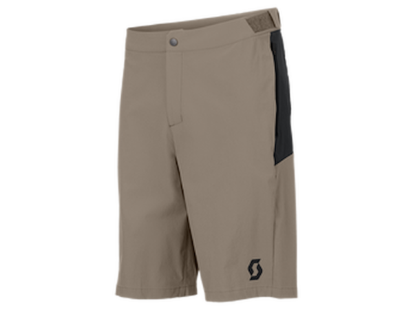 SCOTT Vertic LT Shorts - Cykelshorts m/pude - Herre - Beige/Sort - Str. S