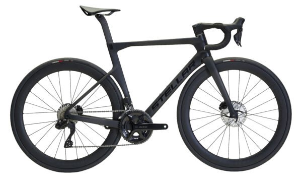 STELLAR - CC6 - Dark Smoke - Aero Racer - Shimano Ultegra C50 - 55 cm - Racercykel