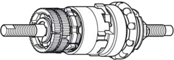 Shimano Navindsats SG-3C41 - 168mm