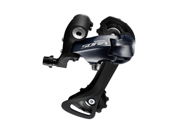 Shimano Sora RD-R3000-GS - Bagskifter - 3 x 8/9 gear med lang laske sort