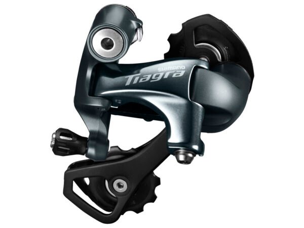Shimano Tiagra - Bagskifter RD-4700-GS med lang laske - 3x10 gear Sort