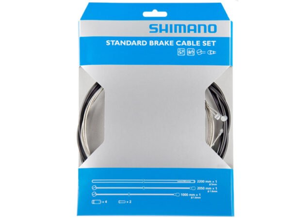 Shimano bremsekabel sæt - Passer til Road, MTB og City Bike