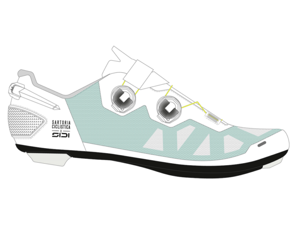 Sidi Laghee Sprinter 2 - Cykelsko - Race - Bright White Light Green - Str. 42