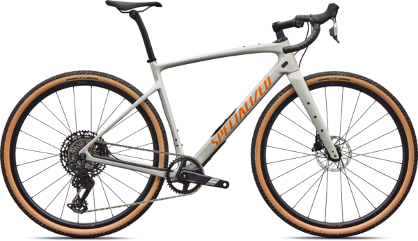 Specialized Diverge 4 Comp Carbon 2026 - Dolomite Metallic/Orange Zest