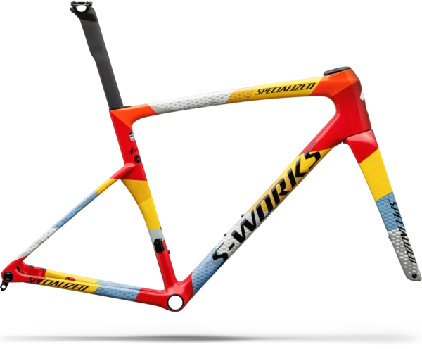 Specialized S-Works Tarmac SL9 Team Replica Frameset SD Worx - Protime 2027 - Gloss Vivid Red