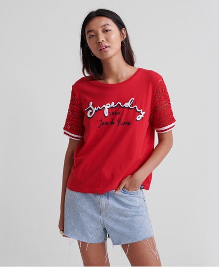 Superdry Frankie T-shirt med grafik