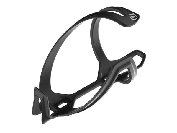 Syncros Tailor 1.0 Flaskeholder Med Høre Indgang Black/Brushed Silver