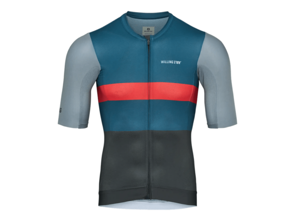 Willing Able Cykeltrøje Korte Ærmer Blue Blaze Herre