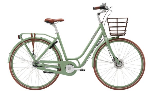 norden - Ellen Damecykel Vintage Grøn - 56 cm - Citybike